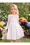 Rochie, alb - 4