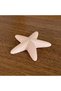 Minimalist Starfish Decorations Set of 3, 10 cm Ribbed Coastal Table Ornaments, Summer Gift, Beige - 8