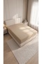 100% Cotton Double-Size Fitted Sheet, 160x200 cm - | Double | Extra-Large King Size - 7