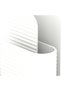Ribbed Notebook Holder for A5 and A6 Notebooks, Planners, Notepads and Office Desk, White - 2
