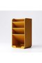 Tiered Pen Holder with Sticky Note Slot, Upright 3-Shelf Desk Organiser for Pens, Pencils, Marble - 7