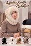 Quilted, Padded, and Fur-Trimmed Balaclava - Women's Winter Hat and Neck Warmer Set