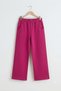 Wide-Leg Jogger Pants - 5