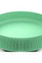 Ribbed Bowl with Hidden Twist-Lock Container, Entryway Desk Vanity Organiser, 20.5 cm, Sage Green - 2