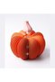 Pumpkin Tea Light Holder for LED Tea Lights, Autumn Table and Shelf Decor, 12.4 x 12.4 x 9.6 cm - 8
