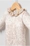 Girl's Floral Print 100% Cotton Romper Set with Hat, 0-3/3-6 Months - 3