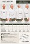Men's Khaki Long Sleeve Basic Shirt - 7