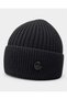 Unisex Viscose Corded Fabric Fold-Over Winter Beanie with Logo - 4