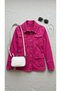 Women's Safari Jacket with Pocket Detail and Snap-Fastened Closures, Long-Sleeved, Collared, and with Collar Detail and Sleeve Details - 7