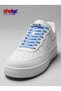 Flat Metal Capsule-Locked Smart Shoelace - Turquoise
