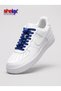 Flat-Spring Clip-Lock Smart Shoelace - Blue