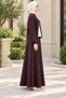TWO-STRAND SET WITH ZIP DETAIL—PLUM - 3