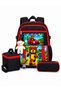 Superbear Adventure School Backpack with Teddy Bear Accessories and Lunch Box and Pencil Holder
