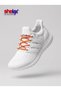 Round Metal Capsule-Locked Smart Shoelace - Orange
