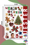 Christmas and New Year's-Themed 4-Page Spreads, Stickers, Decals, Diary, Planner, Bullet Journal, Scrapbook - 3