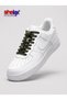 Flat-Spring Clip-Lock Smart Shoelace - Khaki