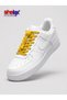 Flat-Spring Clip-Lock Smart Shoelace - Yellow