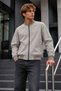 Men's Zipper-Front Casual Waterproof Raincoat