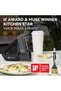 Electric Vegetable Slicer – Cordless Salad Cutter with 4 Interchangeable Blades, Grating & Cheese Grater, One-Touch Rotary, Type-C Rechargeable, Black - 4