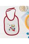 BK Kids Cute Pilot-Printed Red Baby Bib-1