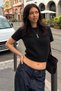 Women's Short-Sleeve Basic Comfort Fit Knit Blouse - 3