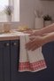 Set of 6 Waffle-Weave Kitchen and Hand Towels, Dish Towels | Highly Absorbent, Quick-Drying | 30x50 cm - 2