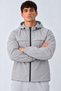 Men's Basic Comfort Fit Hooded Raincoat - 5