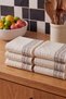 Set of 6 Waffle-Weave Kitchen and Hand Towels, Dish Towels | Highly Absorbent, Quick-Drying | 30x50 cm