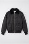 Bomber Fur Collar Coat