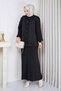 Women's Mercerized Skirted Double Knitwear Suit - 3
