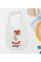BK Kids "The Owner Is Coming" Designer Baby Bib - Model 1