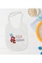 Bk Kids Baby Bib with a Cute Little Hero Design - Model 1