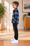 Winter Holiday flannel shirt for Ages 5–12 - 2