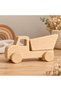 Wooden Paintable Toy Car, Handmade, Natural, Gift-Quality Toy