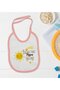 Bk Kids No Worries, Auntie Will Take Care of It – Pink Baby Bib with a Fun Design.