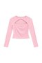 Busem Slim Fit Short Blouse with Cut-Out Details - 4