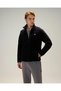 Men's Fleece Jacket with Zipper 6Wm1024-Bk - 5