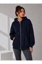Unisex Zip-Up Hooded Kangaroo Pocket Sweatshirt