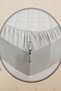 Nev Fitted Sheet with Elastic Band 120X200 cm - White - 2