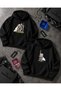 Dear Friend - Couple Set: Fallen Knight and Cat Knight (Knight and Cat Knight) - Custom-Designed Hooded Sweatshirt with a Back Print, Sold as a Set of Two.