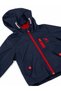 Baby Boy Hooded Navy Blue Raincoat Navy Blue - 2