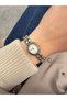 Minimal Metal Women's Wristwatch Double Color - 8
