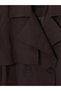 Rmz Clothing Difference: Women's Trench Coat with a Wrap-Style Robe Collar and Belted Waist. - 8