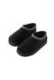 Black Suede Women's Boots with Fur Lining, Embroidered Details, and Thick Sole. - 4