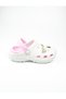 960 White Closed-Toe Embellished Eva Women's Slippers - 2