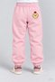 Girls' 2-Piece Sweatpants with Cute Animal Embroidery - 3