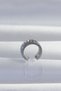 Rice Silver Color Pearl Baguette Stone Earcuff Earrings Bzeldr05 - 2