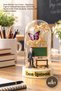 3 Pieces of Tiered Glass Dome with Figurines – Decorative Tabletop Display Featuring a Teacher Figure, 10X18 Cm, Teacher’S Day Gift, Teacher Gift.