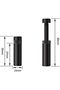 Lindoro-XH GPU Support Holder, Adjustable Height Black(49-80mm) - 2
