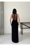 Women's Degaje Lace Collar Long Fish Dress - 3
